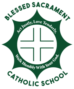Blessed Sacrament School logo