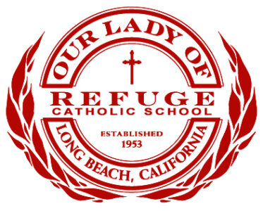 Our Lady of Refuge School logo